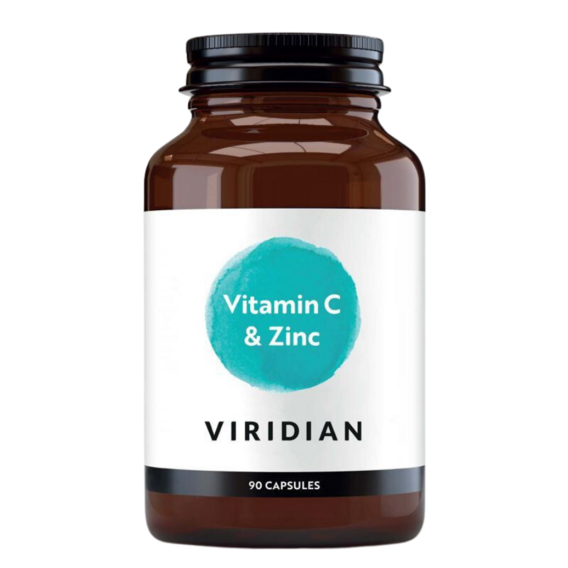Viridian Vitamin C 500mg + Zink