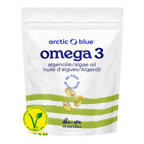 arctic blue® Vegane Omega-3-Algen (420mg DHA &amp; 140mg EPA)
