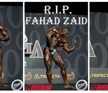 Professional bodybuilder Fahad Zaid has died!