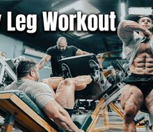 Derek Lunsford - workouts from the preparation for the premiere participation in Mr. Olympia #1