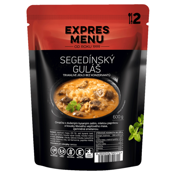 Expres menu Szeged goulash