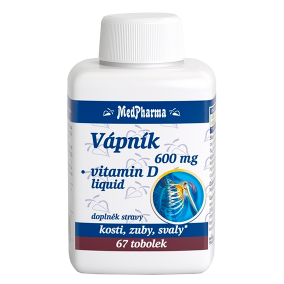 MedPharma Calcium 600 mg + vitamin D3