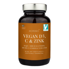 Nordbo Vegan D3, C & Zinek