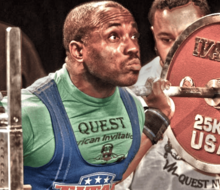 Powerlifter David Ricks squats 10 x 226kg at 61 years old!