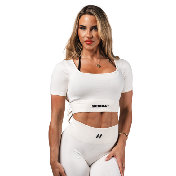 Nebbia Shaping seamless crop top FLOW SEAMLESS 499