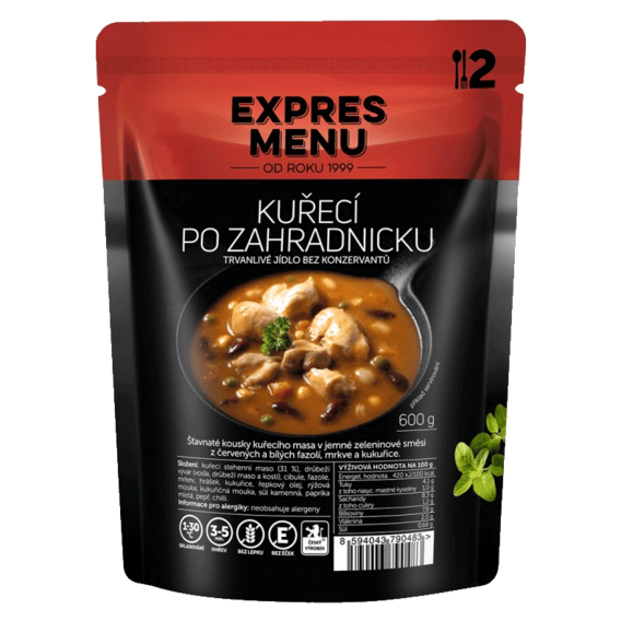 Expres menu Chicken garden-style