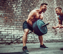 What is the best split of the workout? Push-ups, pull-ups and leg curls!