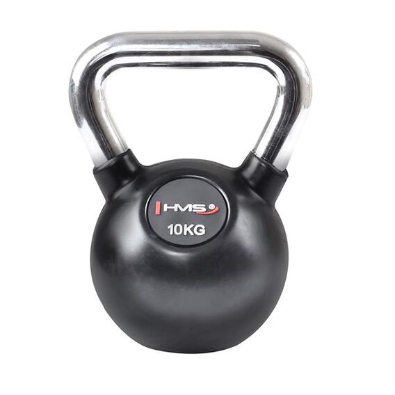 HMS Vinyl kettlebell with chrome grip