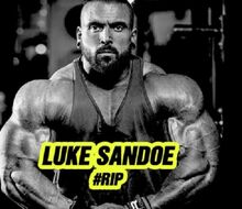 Successful professional bodybuilder Luke Sandoe did not commit suicide!