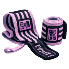 Power System Dámské posilovací bandáže na zápěstí Wrist Wraps GTL 3510