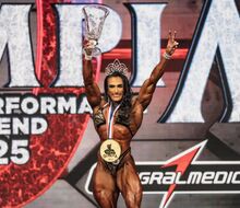 Natalia Abraham Coelho takes back the Women's Physique Olympia 2025 title!