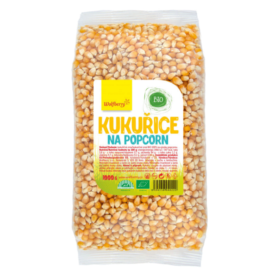 Wolfberry BIO popcorn corn