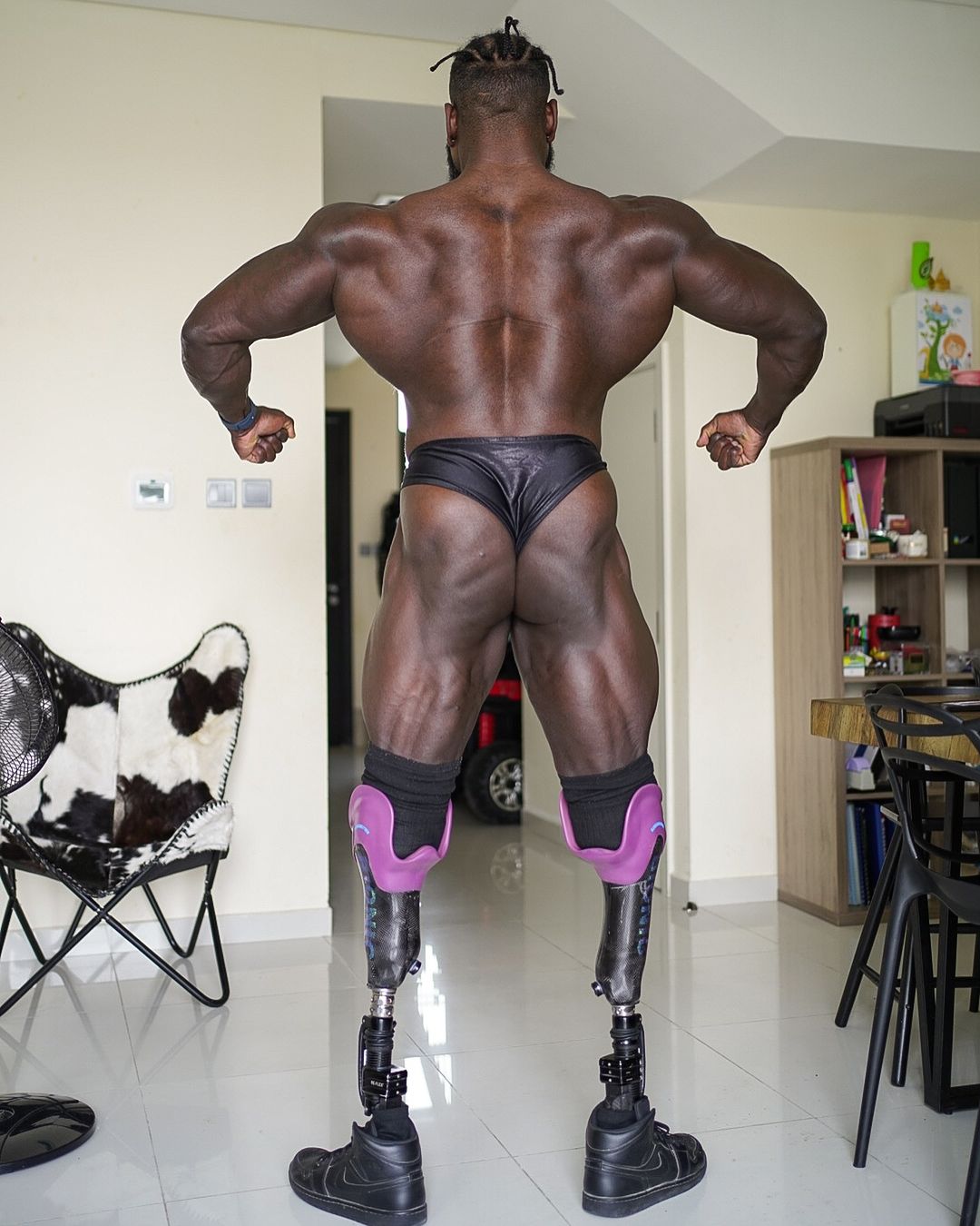 Edgard John-Augustin 3 weeks before the race | kulturistika.com