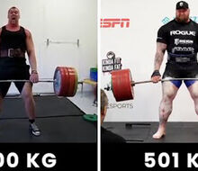 Strongman Thor Björnsson's journey to world record 501kg deadlift