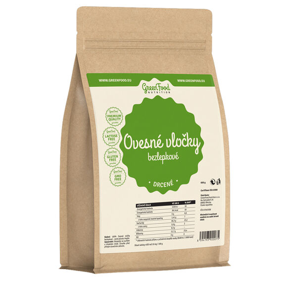 GreenFood Gluten free oat flakes