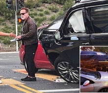 Arnold Schwarzenegger caused a serious car accident!