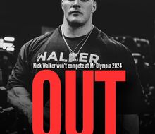 Nick Walker will not be entering Mr. Olympia 2024!