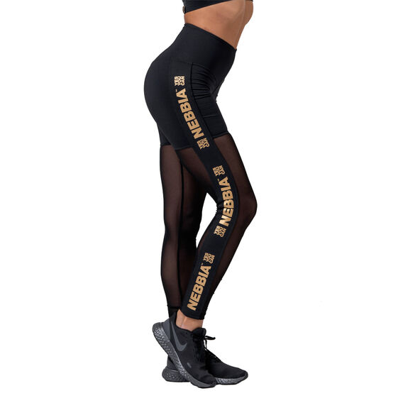 Nebbia Intense Leggings GOLD Mesh 829