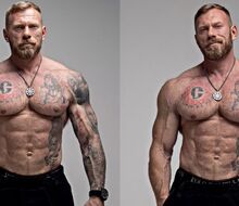 Dennis Wolf shocks with his current form: At 47 years old, he's 107 kg and feels like 30!