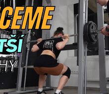 We want bigger legs | Training for front thighs | Kateřina Vomáčková