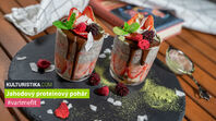 Strawberry protein cup - #varimefit