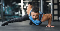 A closed gym doesn't mean you have to hang out! Try this workout at home
