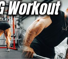 Leg and chest training by Derek Lunsford