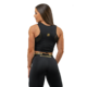 Nebbia Dámský crop top s vysokou podporou INTENSE Mesh 842