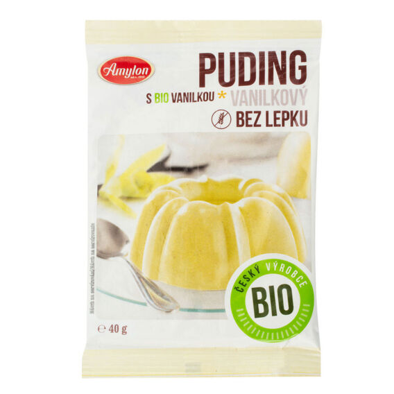 Amylon Organic gluten-free vanilla pudding