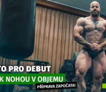 Leg training in volume | Josef Květoň | ROAD TO PRO DEBUT #1
