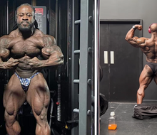 Samson Dauda and William Bonac 3 weeks before Arnold Classic 2023