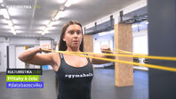 Pull-ups to the forehead - exercises at home