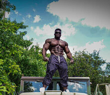 Blessing Awodibu to his opponents, "Yeah, I'd be scared too, if I were you!"