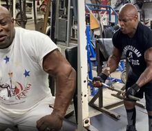 "I do it because I love it," Ronnie Coleman keeps practicing!