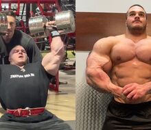 Nick Walker is crushing his shoulders!