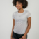 Bílá Nebbia FIT Activewear tričko “Airy” s reflexním logem 438