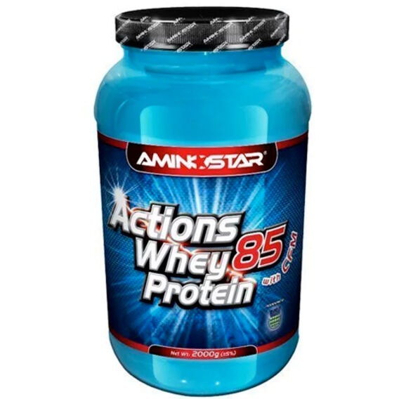 Aminostar Whey Protein Actions 85 2kg - banán