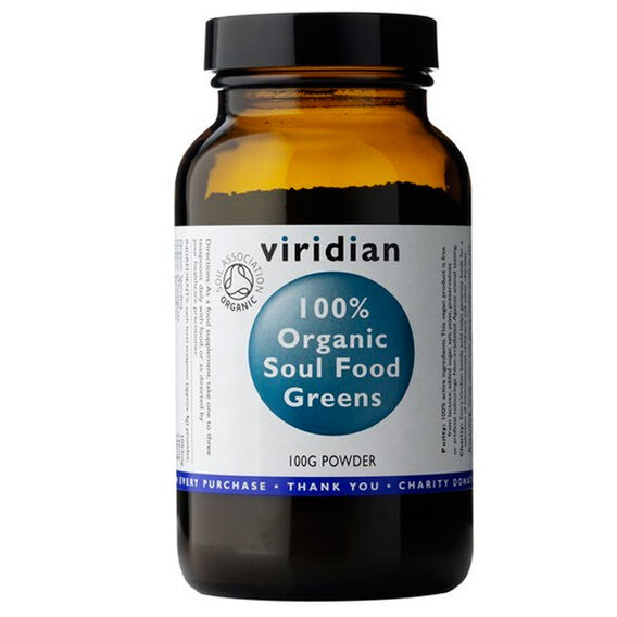 Viridian 100% Organic Soul Food Greens - 100g