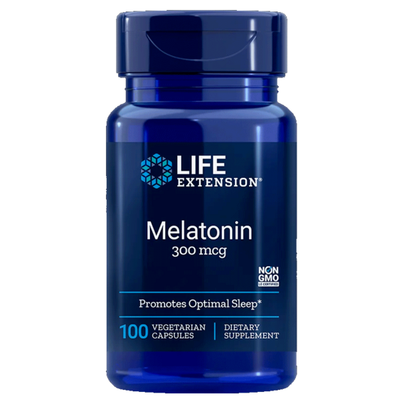 Life Extension Melatonin 300mcg 100 kapslí
