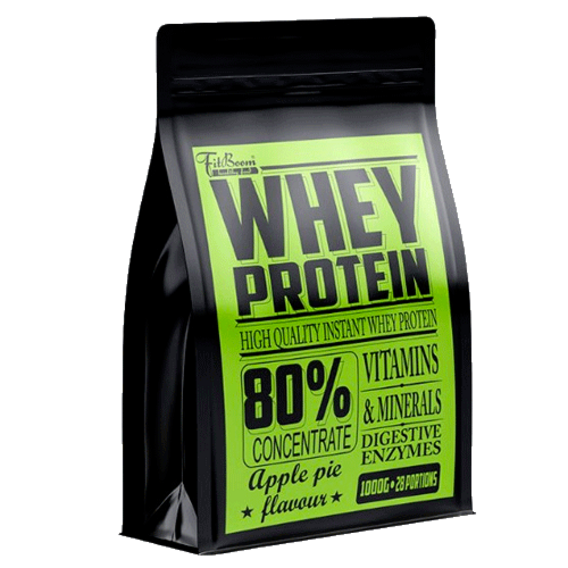 FitBoom Whey Protein 80% 1000g - perník