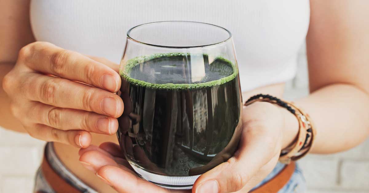 spirulina ve skleničce