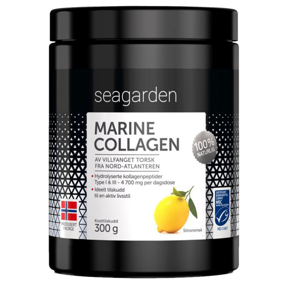 Seagarden Marine Collagen 300g - citron