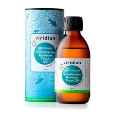 Viridian 100% Organic Scandinavian Rainbow Trout Oil