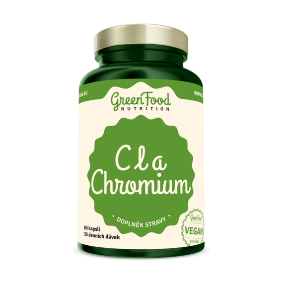 GreenFood CLA + Chromium Lalmin® - 60 kapslí