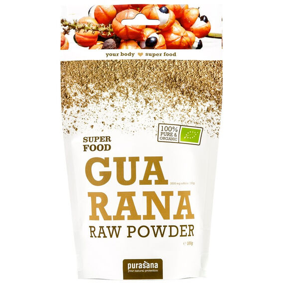 Purasana Guarana Powder BIO 100 g bez příchutě
