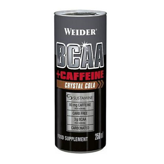 Weider BCAA + Caffeine drink 250ml - cola