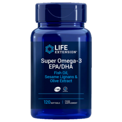 Life Extension Super Omega-3 EPA/DHA mit Sesam-Lignanen und Olivenextrakt