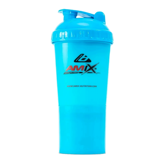 Amix Shaker Monster Bottle Color 600ml Modrá