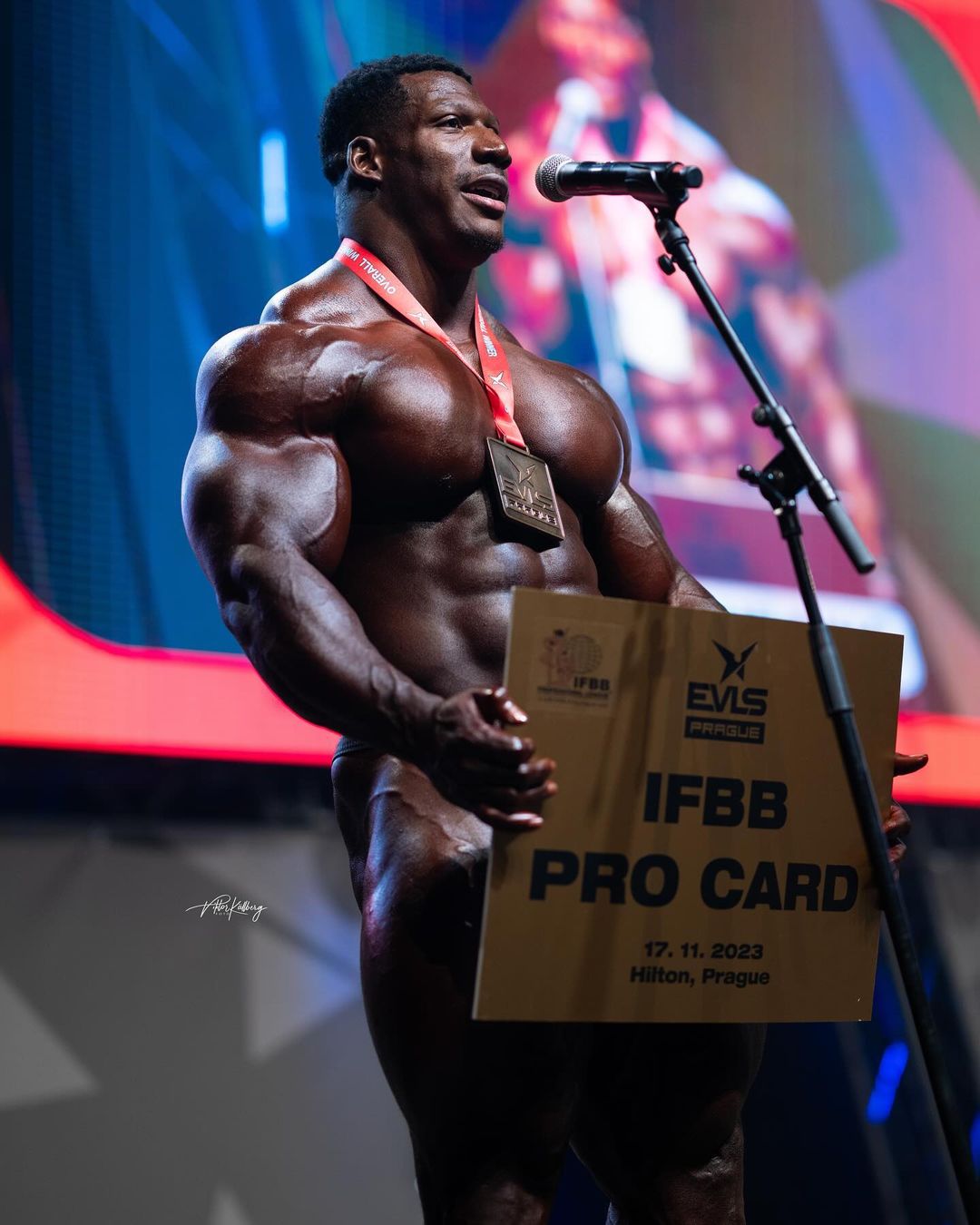 Rubiel Neckzilla Mosquera získal svou IFBB Pro kartu na EVLS Prague ...