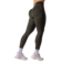 Tmavě zelená Nebbia Legíny High-waist push-up POWER 888